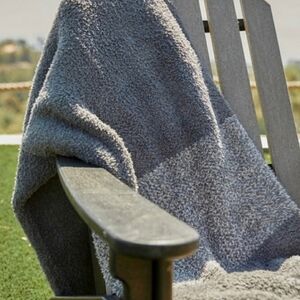 Barefoot Dreams Throw Blanket Grey NEW